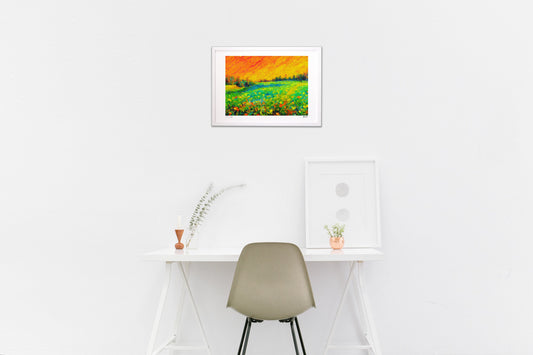 034-春の夕暮れ(横)