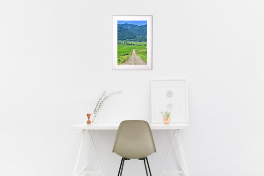 里山の田園風景