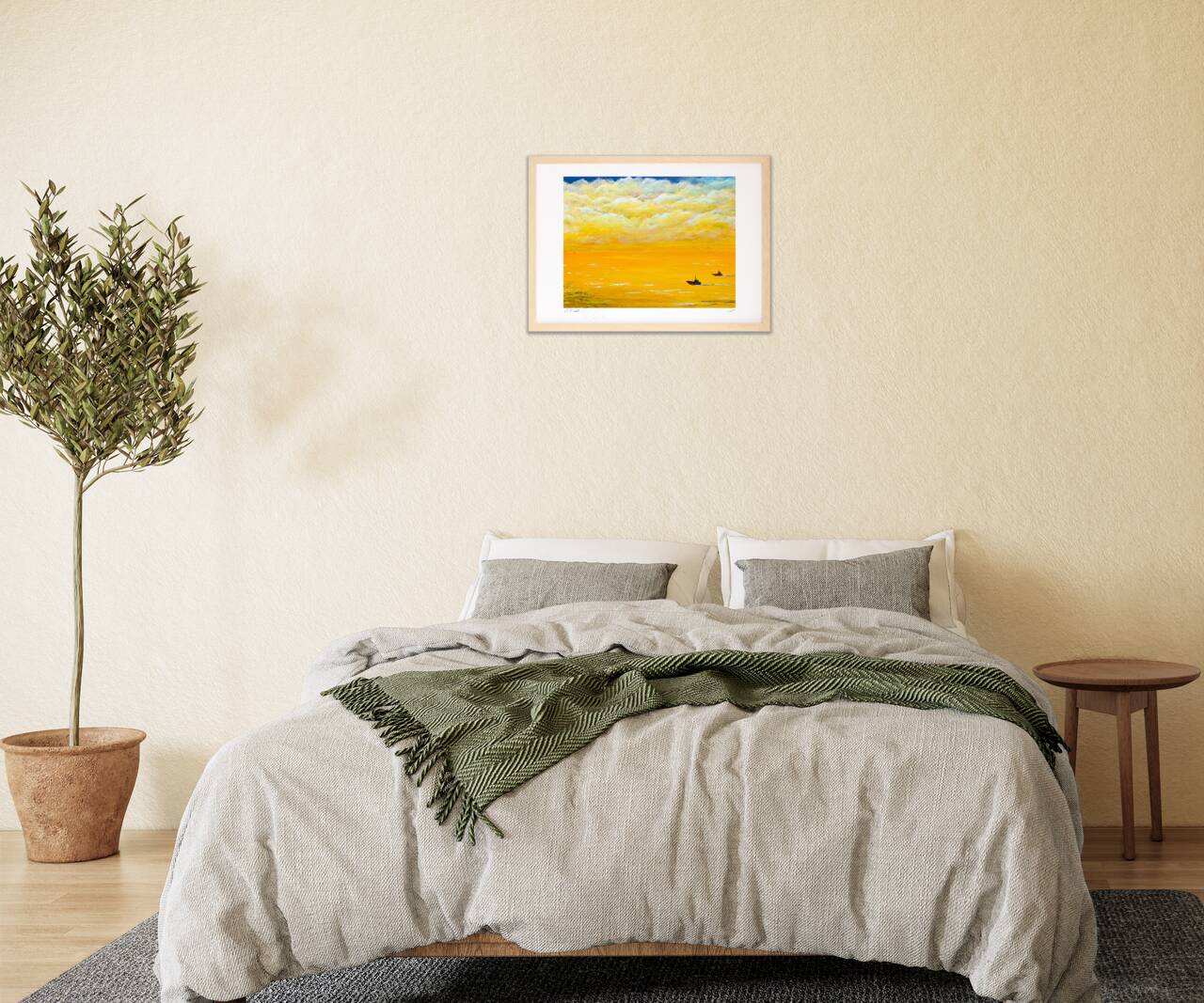 黄金の海 – 絵画や壁飾り販売｜風景投稿販売あゆわら(R)