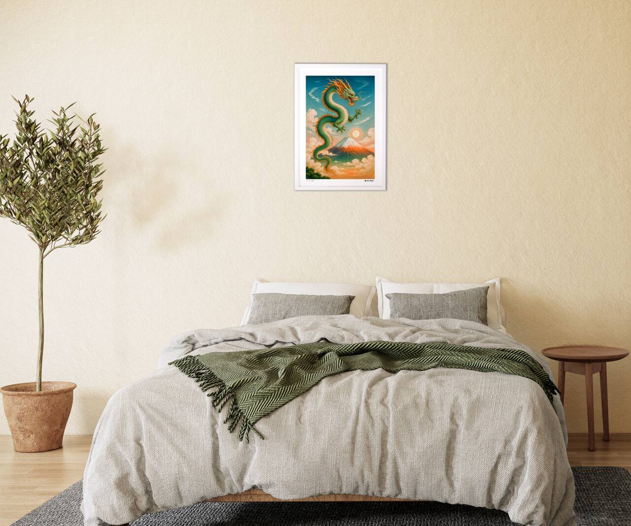富士山と昇り龍 – 絵画や壁飾り販売｜風景投稿販売あゆわら(R)