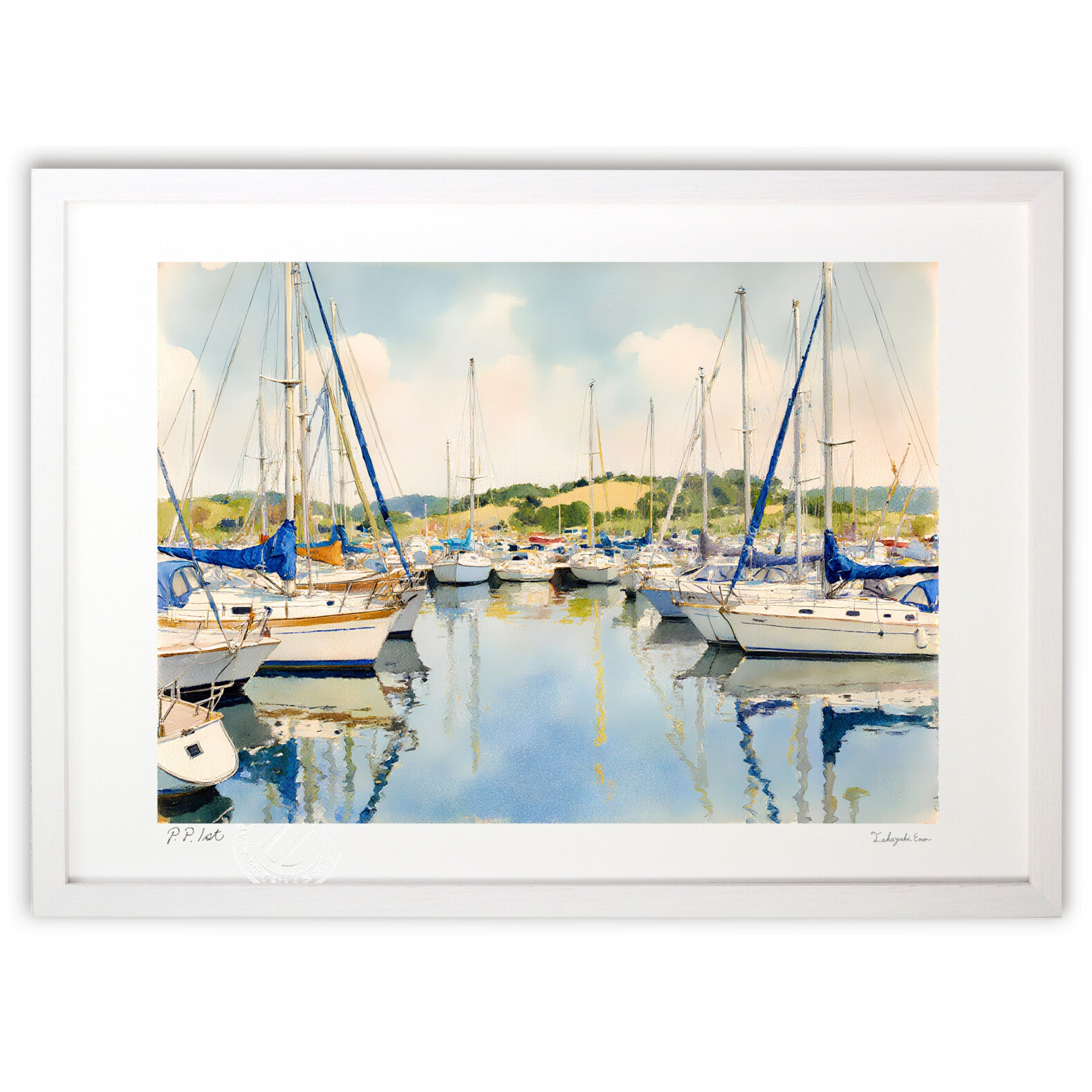 ヨットハーバー – 絵画や壁飾り販売｜風景投稿販売あゆわら(R)