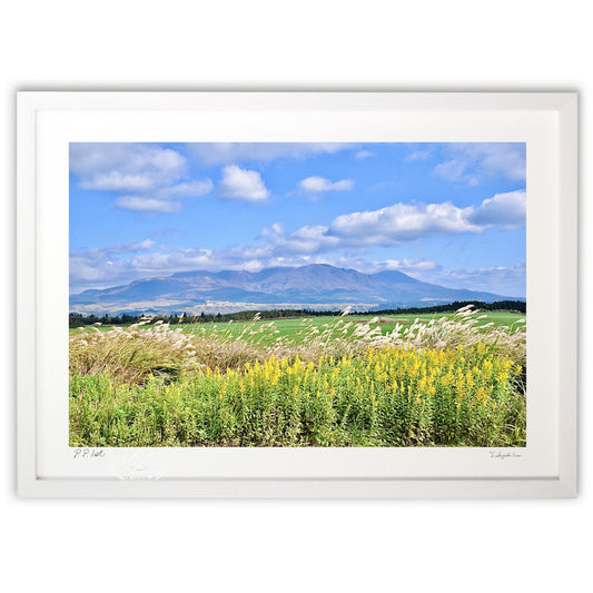 秋のくじゅう連山