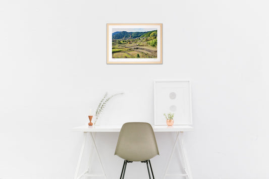 城跡のような棚田