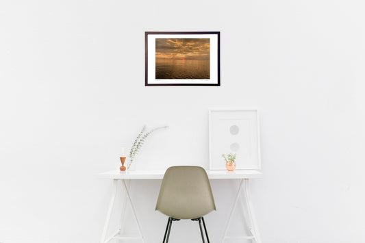 静かなオレンジ