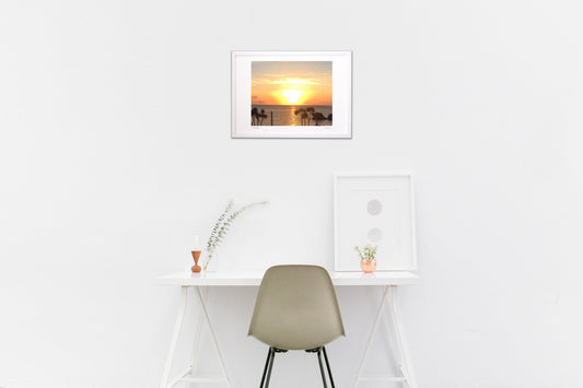 オレンジゴールドの幕