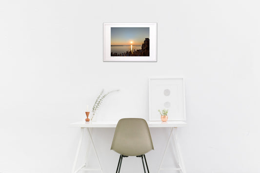 サントリーニ島　イアの夕暮れ