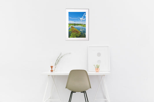 昼下がりの菊池川