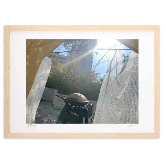 晴天のグランピング