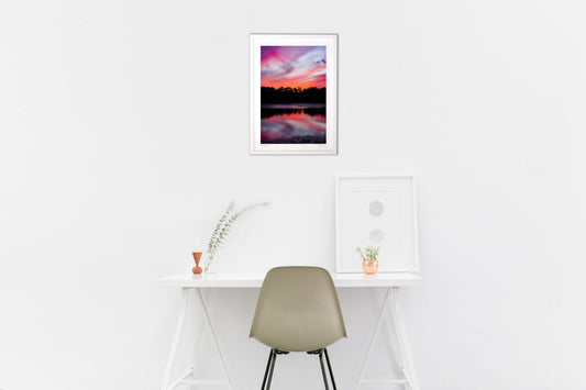 スピリチュアルな夕焼け