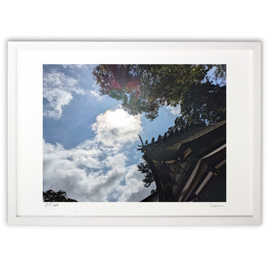 香取神宮本殿の空