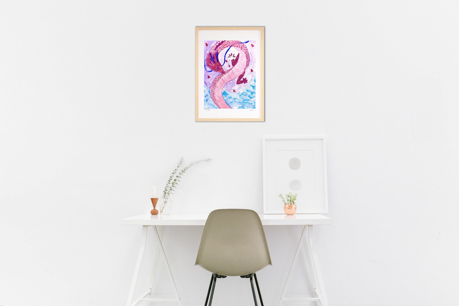 ピンク龍 – 絵画や壁飾り販売｜風景投稿販売あゆわら(R)