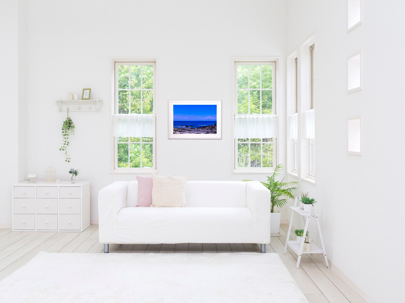 穏やかな荒崎海岸の風景 – 絵画や壁飾り販売｜風景投稿販売あゆわら(R)