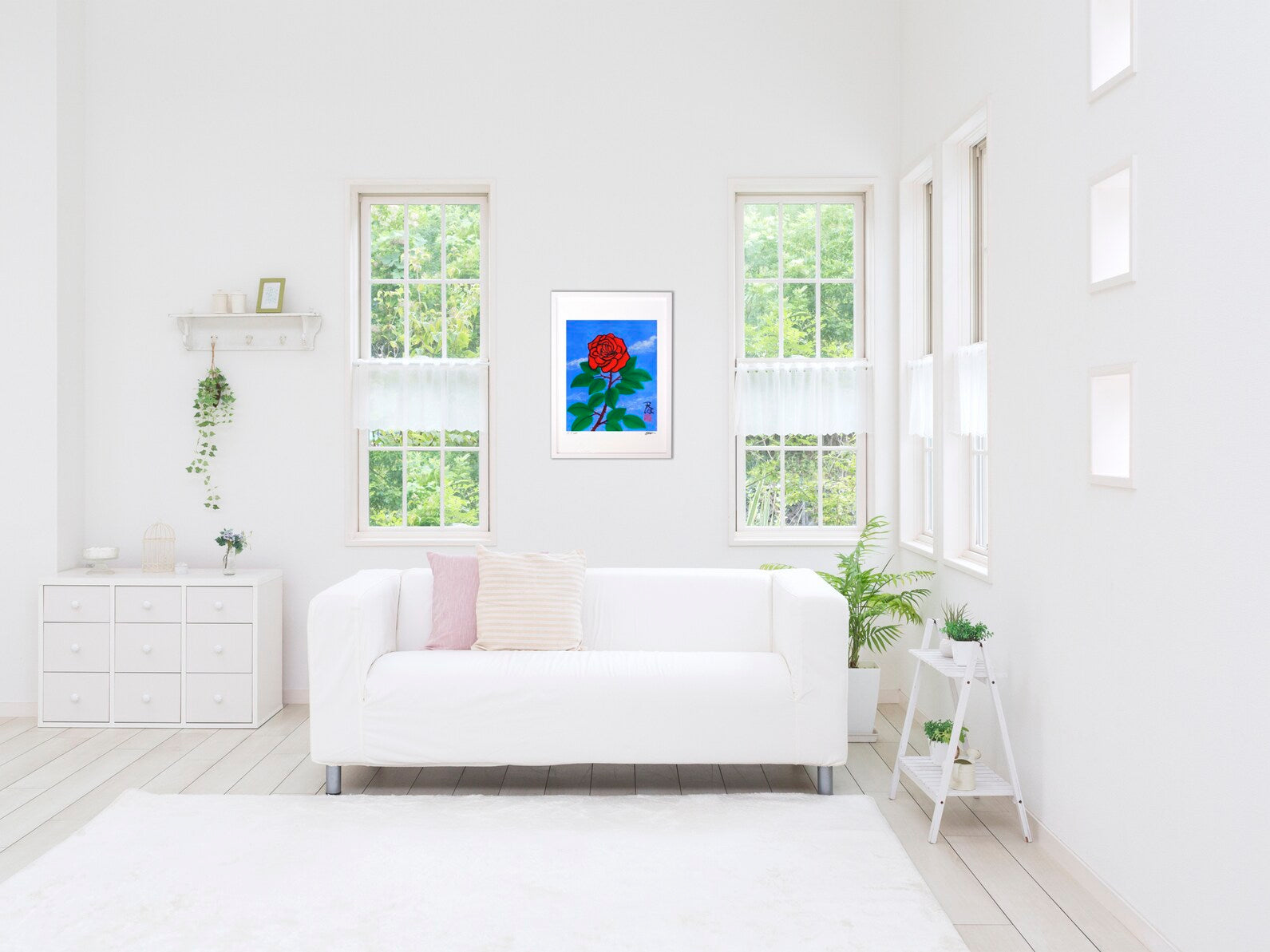 一輪の薔薇 – 絵画や壁飾り販売｜風景投稿販売あゆわら(R)