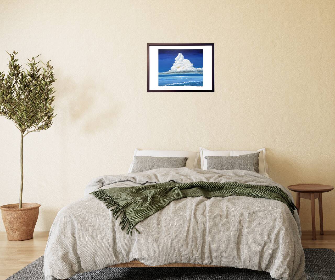 Mixed-media「遠雷」 – 絵画や壁飾り販売｜風景投稿販売あゆわら(R)