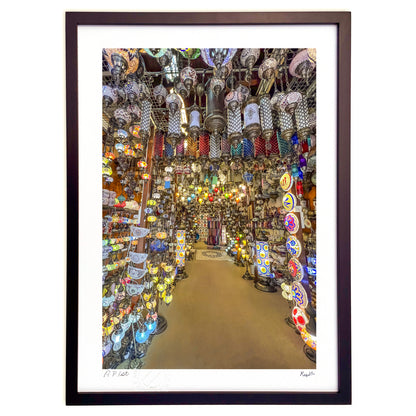 At a Turkish lamp shop in the Arab quarter 1