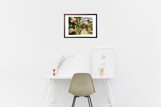 薔薇のトンネル