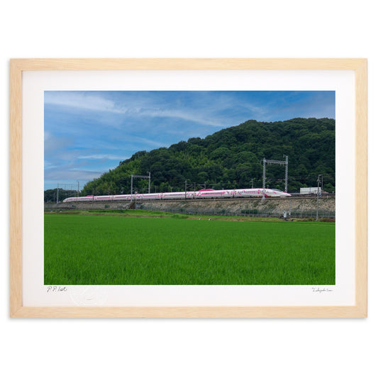 新幹線　キティちゃん