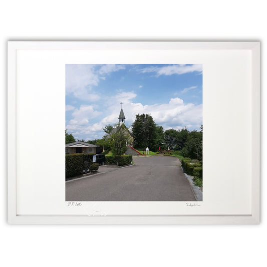 教会のある風景