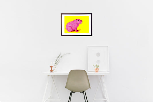 カピバラ－佇む