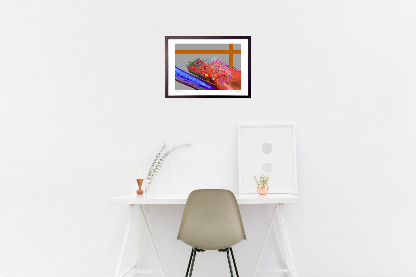 イグアナ－今日はカラフルな気持ち