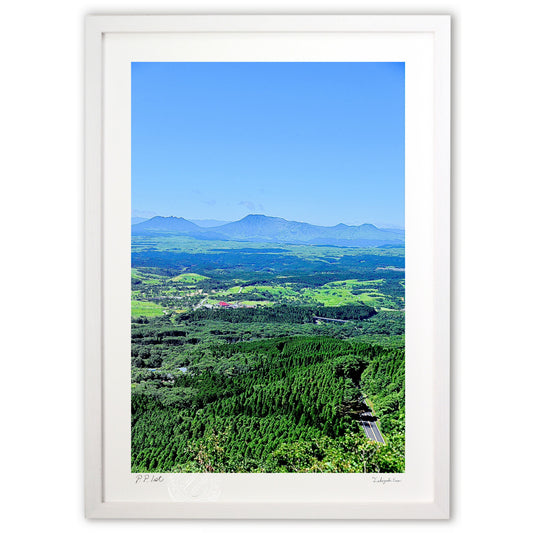 やまなみハイウェイから眺めた風景