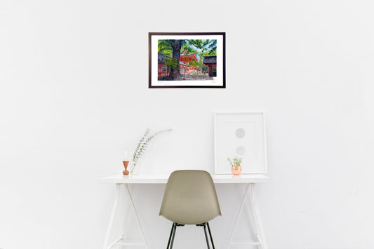 氷川神社の楼門