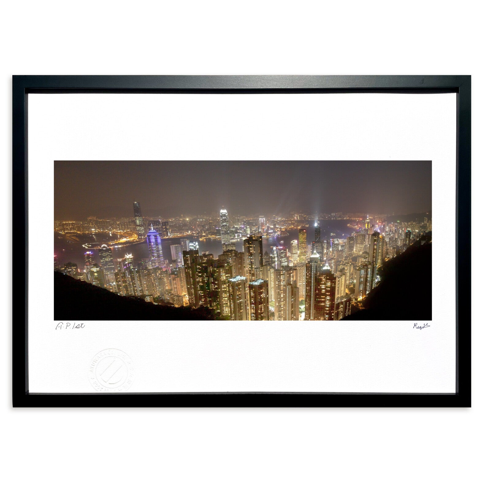 香港夜景 – 絵画や壁飾り販売｜風景投稿販売あゆわら(R)