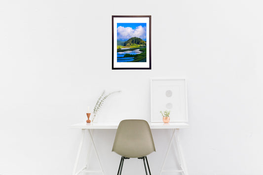 山王寺棚田の風景