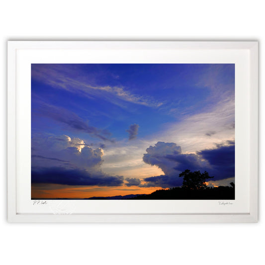 嵐の前の夕暮れ