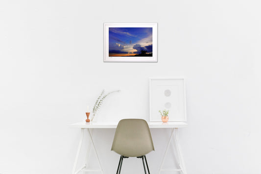 嵐の前の夕暮れ