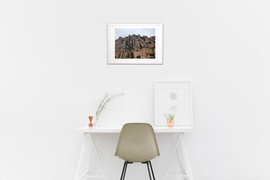 スペイン　モンセラット　山岳の修道院