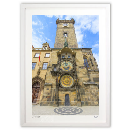 プラハ旧市庁舎の天文時計
