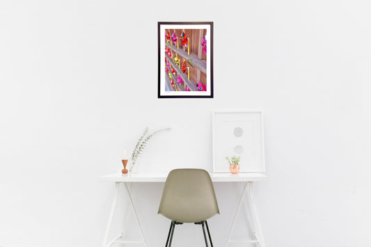 カマキリと風車