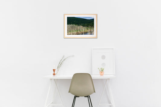 サンルのダム湖