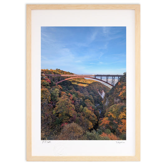 錦秋のつばくろ谷