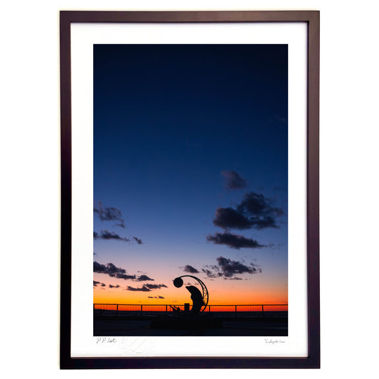 ノシャップ岬の夕暮れ