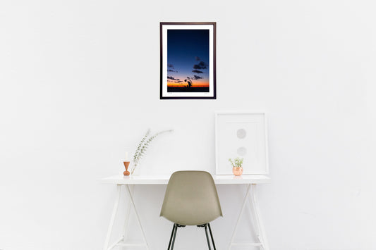 ノシャップ岬の夕暮れ