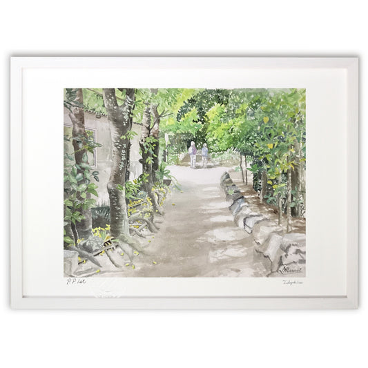 備瀬の福木並木