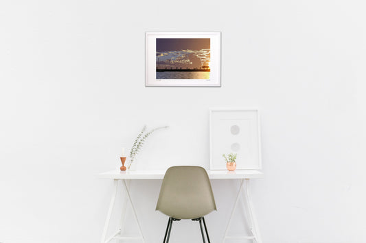 サーファー達の夕暮れ