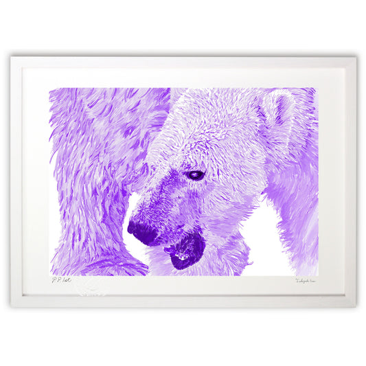 ホッキョクグマー凍てつく