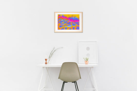 ニシキヘビーへびガラガラ柄