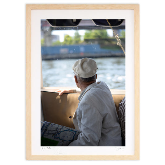 想い人、水面に映して