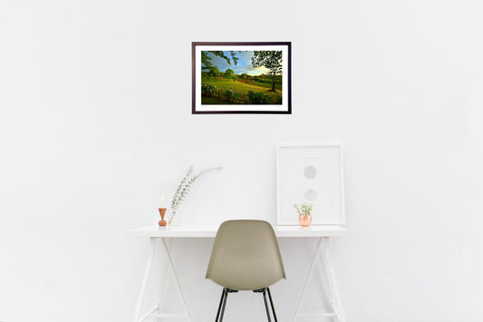 初夏の前山ダム公園