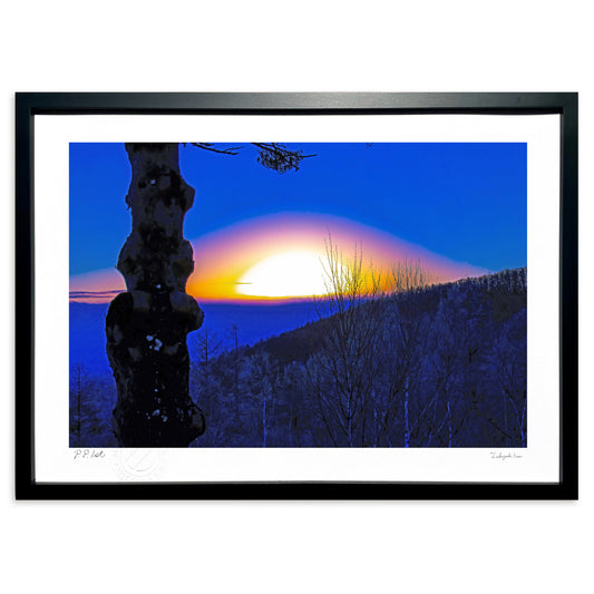 標高千八百の陽の出