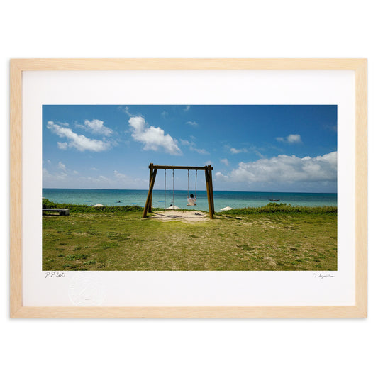 ブランコにのって