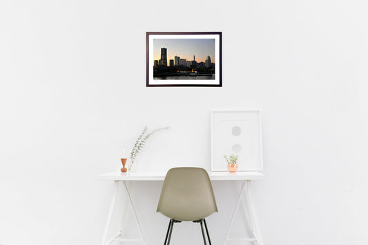 横浜みなとみらい夕暮れ